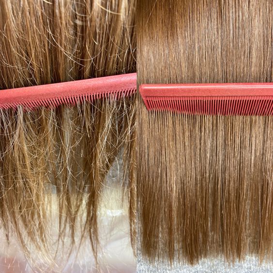 does keratin treatment damage hair