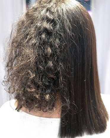 keratin treatment on natural hair