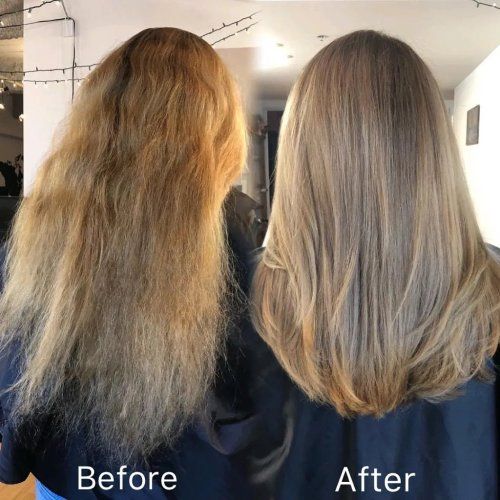 can i style my hair after keratin treatment