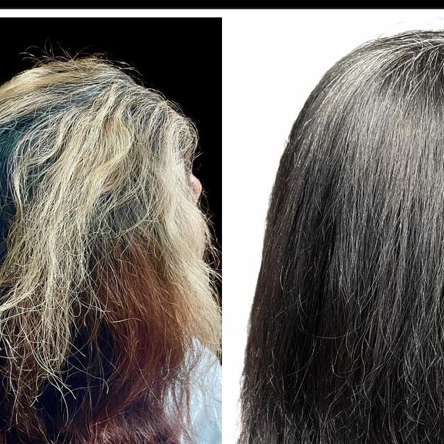 keratin treatment for gray hair