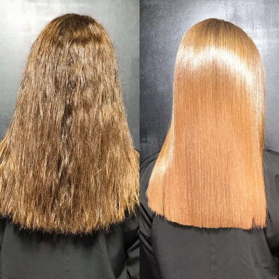 can i bleach my hair before keratin treatment