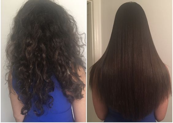 can i still curl my hair after a keratin treatment